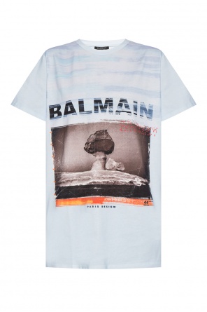 Logo-printed t-shirt, zdjęcie 1 Logo-printed t-shirt od Balmain